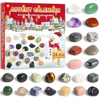Luxuskollektion Adventskalender 2024 für Kinder mit 24 Natürlichen Edelstein