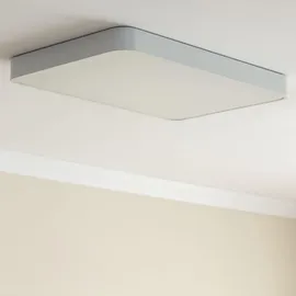 efectoLED LED-Deckenleuchte 40W Rechteckig Metall 600x400mm CCT Wählbar Hidria Schwarz