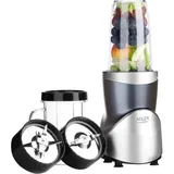 Adler AD 4084 Mixer Smoothie Maker Set Standmixer Blender elektrisch silber