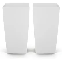 Vevor Pflanztopf 39 x 39 x 75 cm Weiß