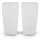 Vevor Pflanztopf 39 x 39 x 75 cm Weiß