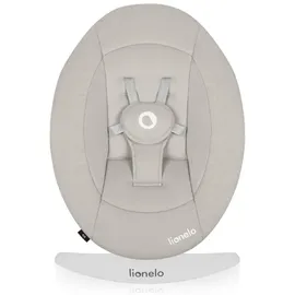lionelo - Babywippe mit Melodie IRIS 4xAA Sandbeige - Weiß/Beige