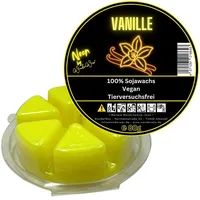 WonderWax Duftwachs WonderWax® Duftwachs Kreis 6 pcs Neon (Vanille), Duftrichtung: Vanille