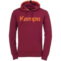 Kempa Graphic Hoodie deep rot M