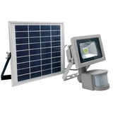 as - Schwabe AS Schwabe 46978 Solar-Spot mit Bewegungsmelder 10W Neutralweiß Grau