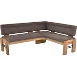 K+W Komfort & Wohnen Eckbank Floyd Braun 90 x 63 x 0 cm
