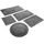 WECON HOME Knut Granit Grau Ø 80 cm