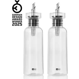 AdHoc AromaPour Essigspender und Ölspender 300 ml 21 cm Weiß