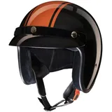 Redbike RB-676 Jethelm - Schwarz/Orange - L