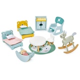 Tender Leaf Toys Tender Leaf 7508155 - Kinderzimmer, Dovetail Kidroom Set, Puppenhaus-Möbel, Holz, 14-teilig