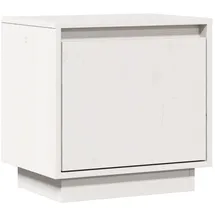 vidaXL Nachtschrank 40 x 30 x 40 cm Weiß
