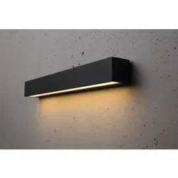 LED Wandleuchte 50cm MEDEA 18,5W 1000lm warmweiß IP44 graphit