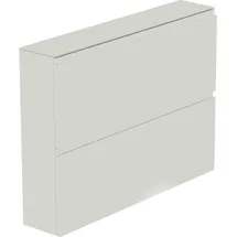 MODERANO Hängeschuhschrank 110 x 82 x 22 cm weiß matt / weiß