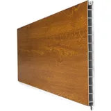 GROJA BasicLine Steckprofil 180 x 30 cm golden oak