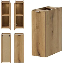 [en.casa] Waschbeckenunterschrank Skelbolu 80,4 x 59,5 x 40 cm Beige