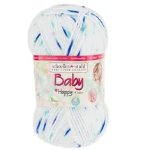 Schoeller&Stahl Garn Baby Happy Color Weiß 185 m
