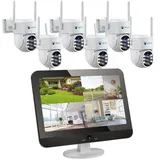 LuVision Dual WLAN PTZ Überwachungssystem Bunt