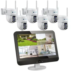 LuVision Dual WLAN PTZ Überwachungssystem Bunt