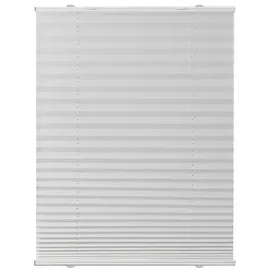 Lichtblick Plissee Haftfix 90 x 130 cm / Fenstergröße (Velux) weiß