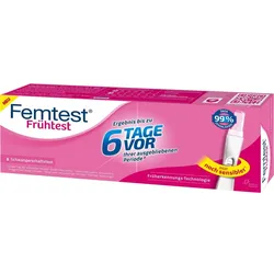 Femtest Frühtest 6 Tage Vor 1 ST