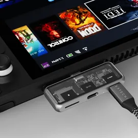 Satechi USB-C PD) mit microSD Reader Space grey