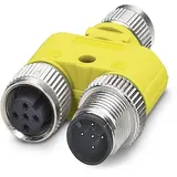 Phoenix Contact 2819189 Sensor-/Aktor-Verteiler und Adapter M12, M8 Adapter, Y-Form Polzahl Sensoren: 3 5 St.
