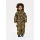 ZigZag Schneeoverall Tower mit wasser- und winddichter TPU-Membran braun|schwarz 116
