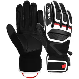 Reusch Pro RC Skihandschuhe Black/White/Fire Red 10