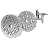 WolfCut Lochscheibensatz für Fleischwolf 5 3MM + 6MM silber