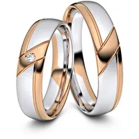 Trauringe Bremerhaven 750er Weifl-/Rotgold - 4509