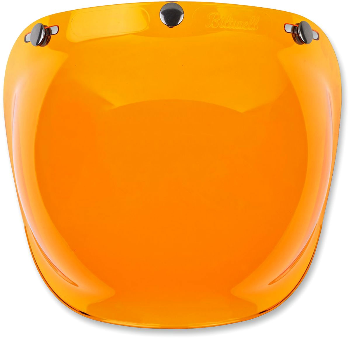 Biltwell Universal, bulle-visière - Orange Teinté