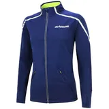 Airtracks Herren Thermo Fahrradjacke Winter Radjacke Softshell, AIR TECH / Navy-Blau - L - L