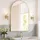Songmics Wandspiegel 91 x 61 cm Blassgold