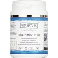 Vita Natura GmbH & Co. KG Grünlippmuschel 550 mg Vegi-Kapseln