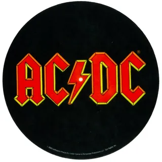 AC/DC Record Slip Mat Schwarz - Einheitsgröße