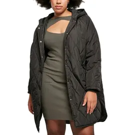 URBAN CLASSICS Oversized Diamond Quilted Mantel Black S