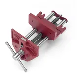 Robert Sorby Select Vorderzange 180 mm 7", Schnellspann-Schraubstock für Holzbearbeitung, Gusseisen, 1900 kg Spannkraft, Werkbankzange mit verstellbarem Anschlag