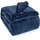 Sivio Sherpa Fleece Gewichtsdecke für Erwachsene, 7kg schwere Fuzzy Decke mit weichem Plüsch Flanell, wendbar, Twin-Size Super Soft Extra Warm Cozy Fluffy Decke, 120x180cm Schwarz
