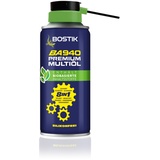 BOSTIK BA940 Premium Multiöl 8in1, Biobasierte Inhaltsstoffe, Transparentes Öl, Sprühen aus jeder Position, Sprührohr für Punktgenaues Sprühen, 150 ml