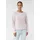Comma, Gestreifter Strickpullover im Relaxed Fit Pink/Weiß M