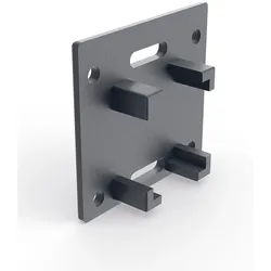 Endkappe Abdeckkappe 4/35 grau, ProLine, Mounting Systems