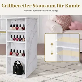 Barberpub Maniküretisch Nageltisch mit Absaugung 2491
