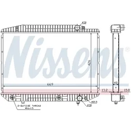 Nissens Kühler, Motorkühlung