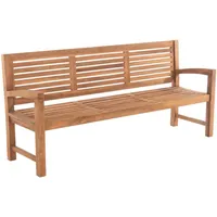 TPFGarden Teakbank, Braun, Holz, 200x92x59 cm, Gartenmöbel, Gartenbänke