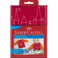 Faber-Castell Malschürze rot/orange