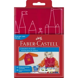 Faber-Castell Malschürze rot/orange