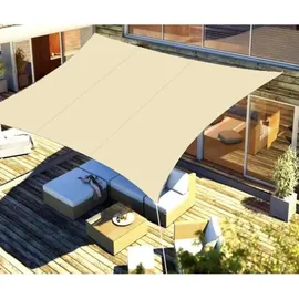 gardlov 23144 Sonnensegel 4x3 m beige - Beige