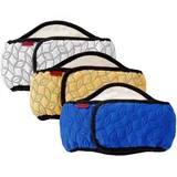 Mkouo 3 Stück Hundewindeln für Rüden Hochsaugfähige, Waschbare und Wiederverwendbare Hundewindeln für Männliche Hunde, Windeln Bauchbänder für Hunde, S