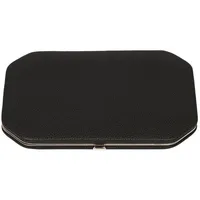 Windrose Beluga Schmuckkasten Leder 17.5 cm schwarz