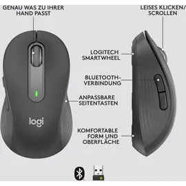 Logitech Signature M650 for Business Gr. L rechts Grafit